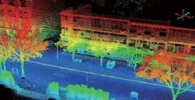 SLDL 6300 laser coal scanner for 3D structure scanning and earthwork volume measurement