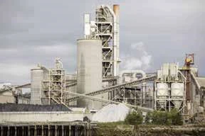 SLDL5390 3D radar level meter applied in fly ash silos for level and volume measurement