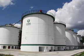 SLDL5390 3D radar level meter applied in vertical silos for bulk solid level measurement